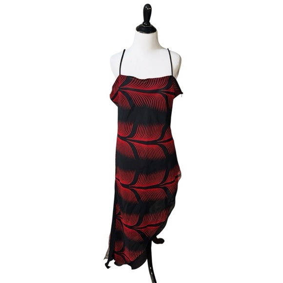Sally USA Dresses & Skirts - Sally U.S.A. Women's Size XXL Bodycon Dress Vintage 1990's Side Slit Lined